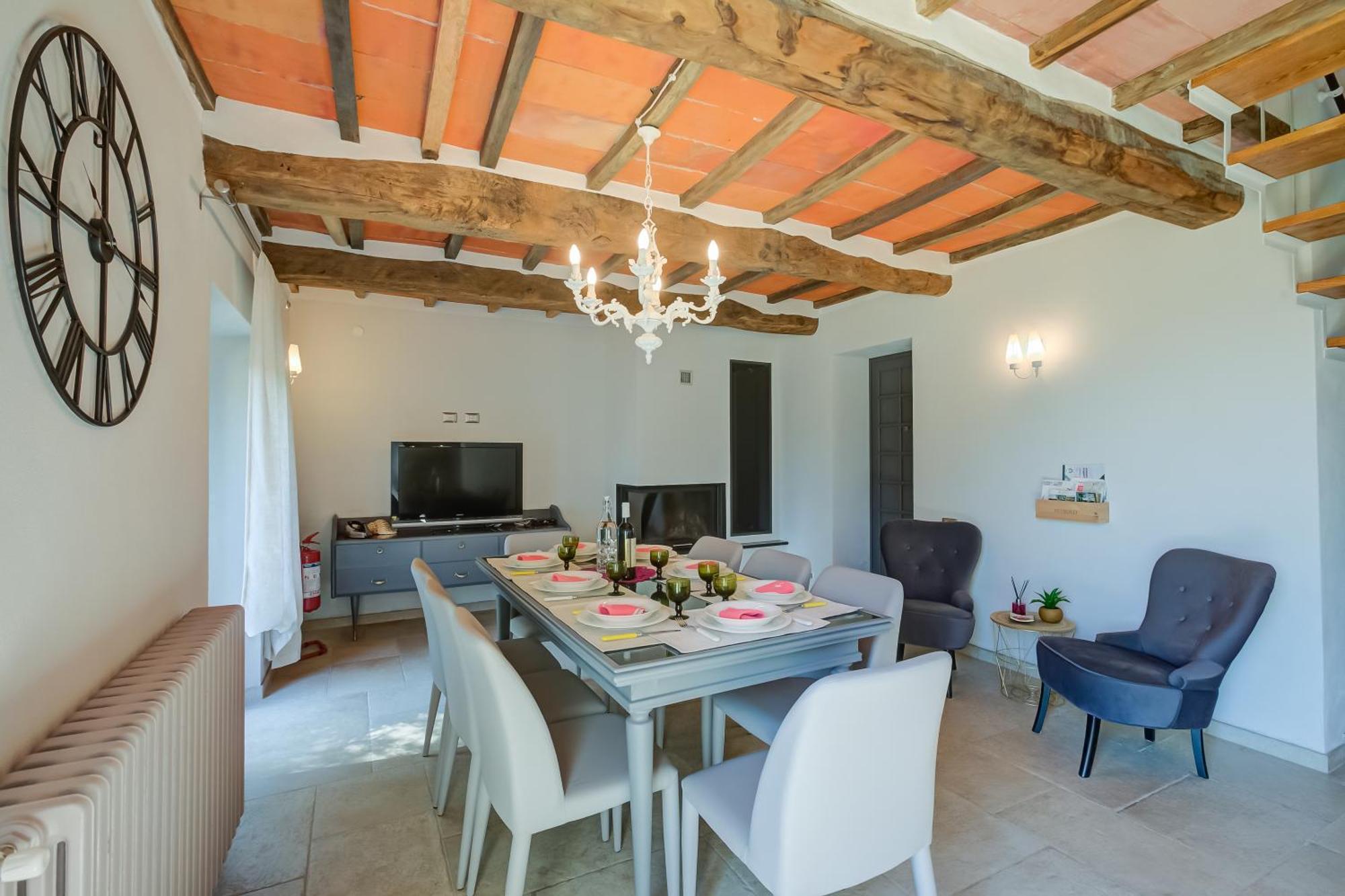 Tuscan Home S Margherita Private Outdoor - Happy Rentals Bucine Exterior photo